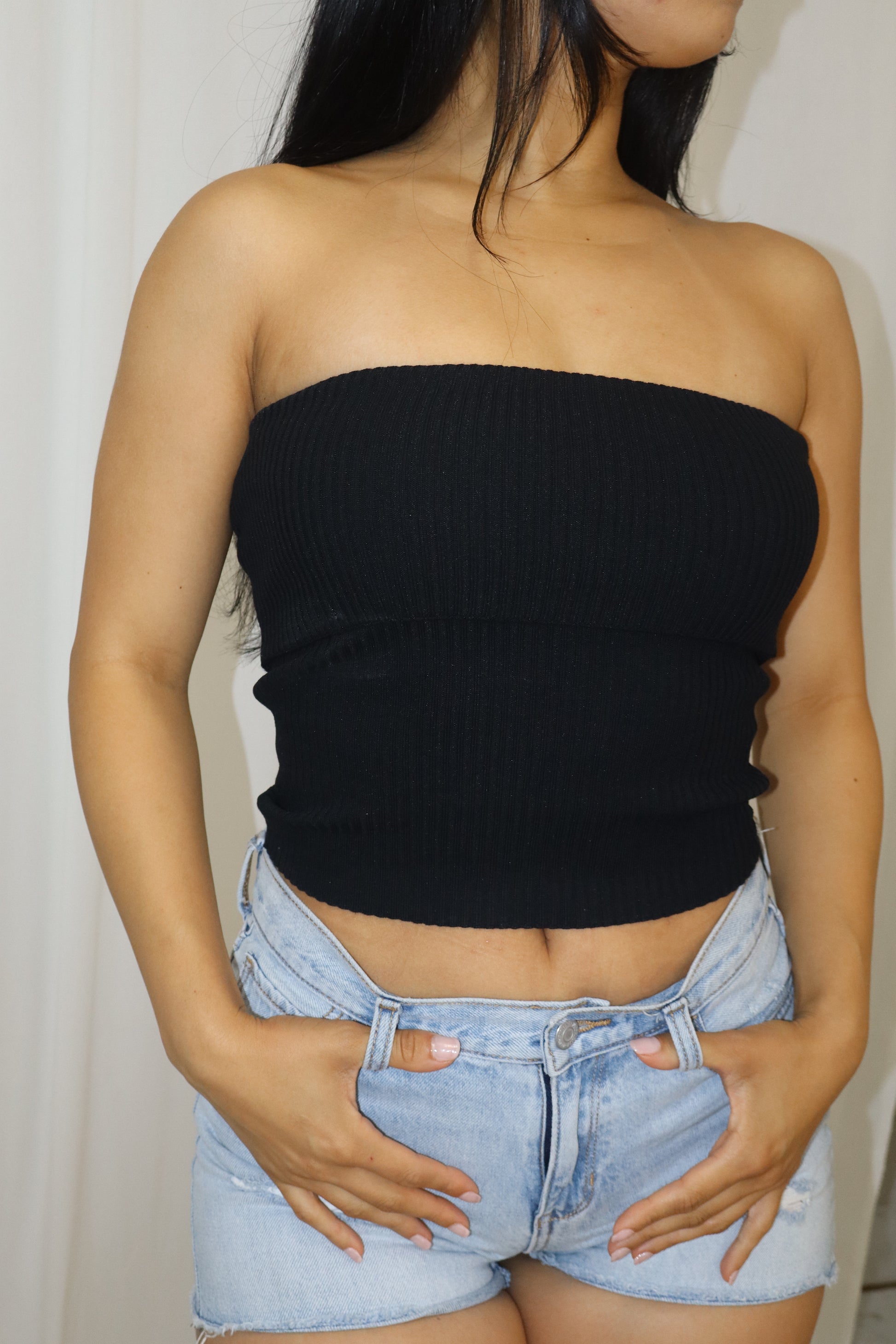 Fold-over Tube Top
