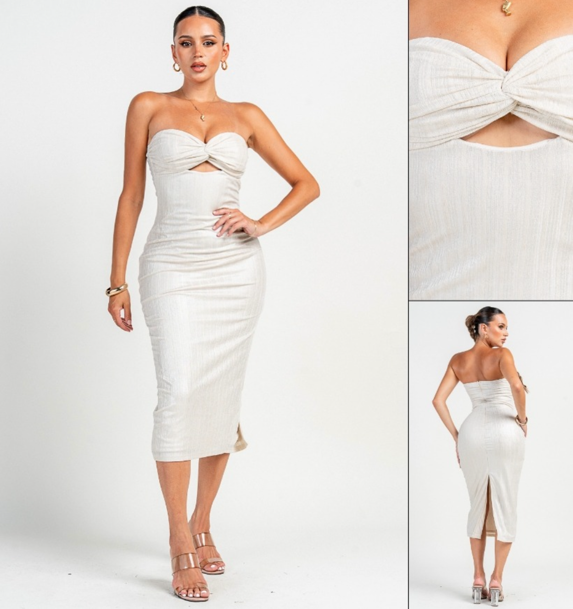 Twist of Elegance Dress