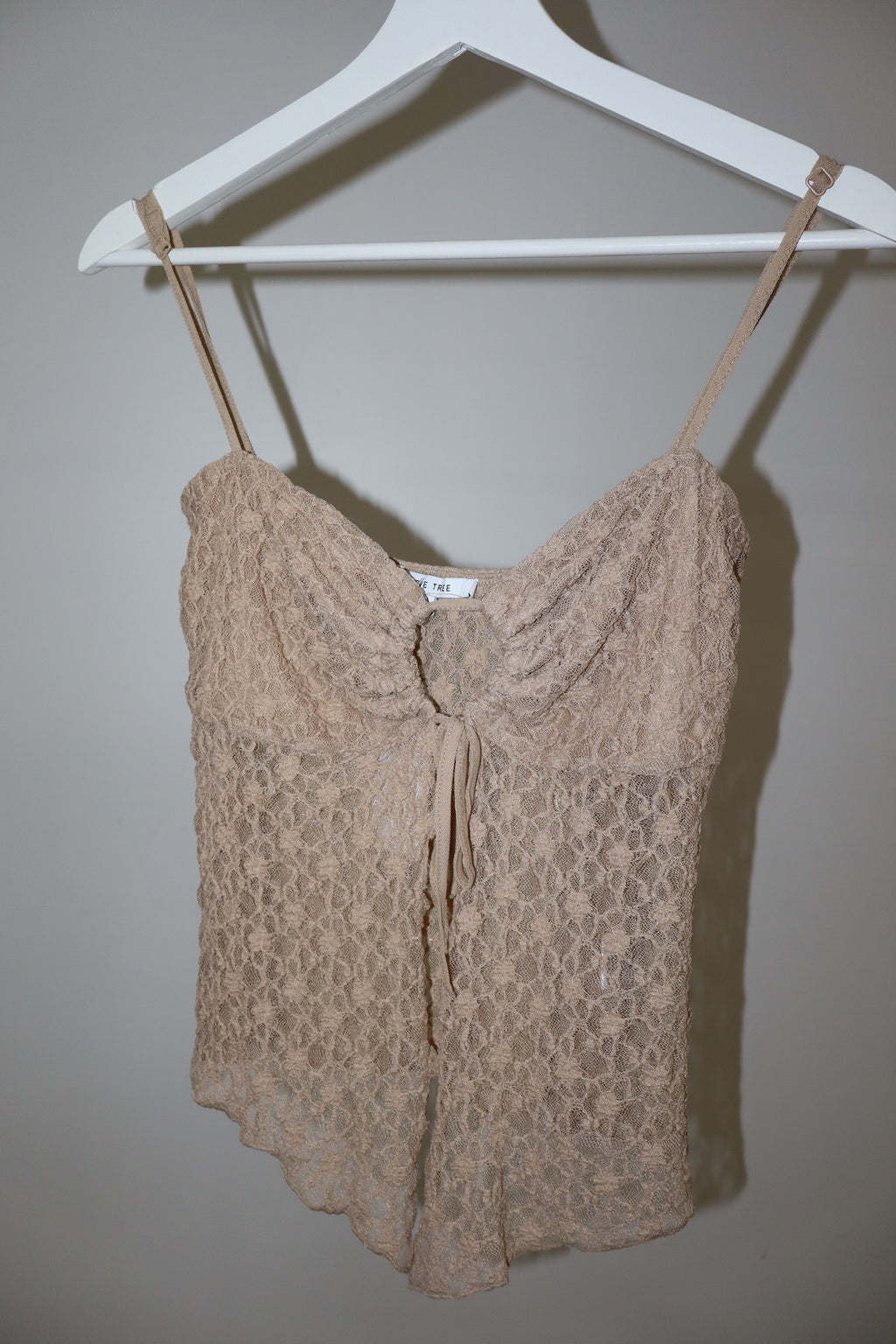 Lace mermaid tank top