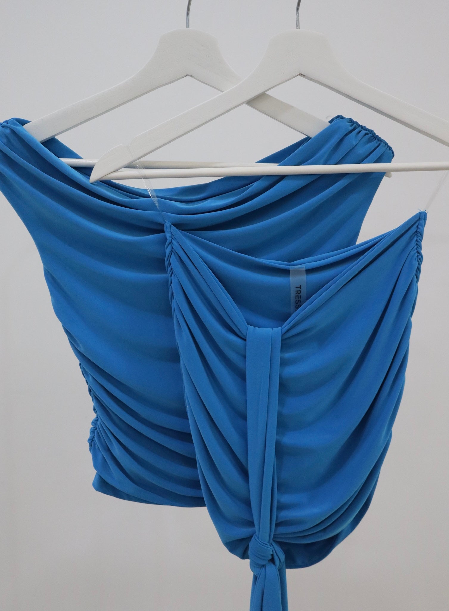 Customizable Drape tie Short Sleeve & Mini Skirt 3pc Set