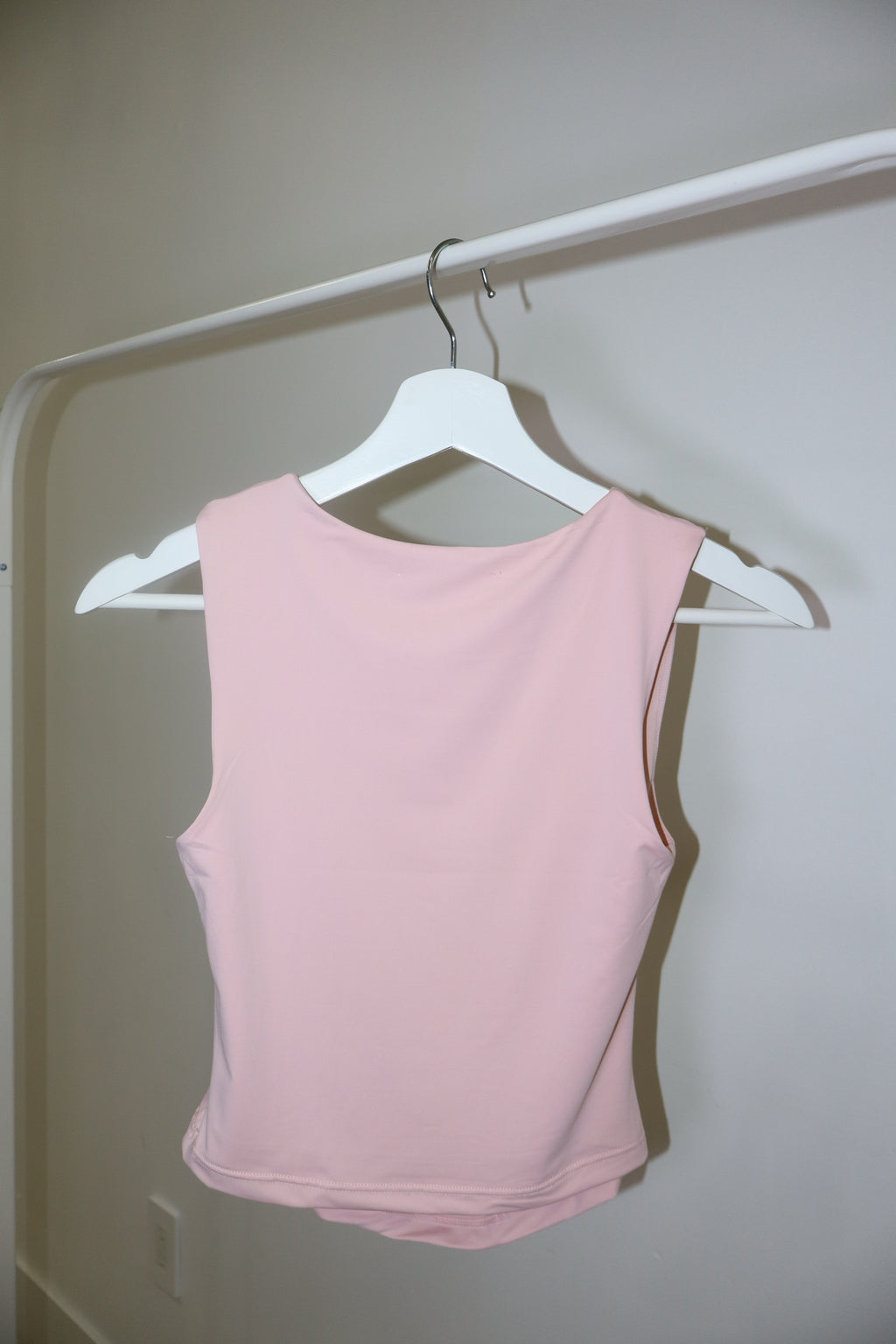 Contour Draped Jersey Boatneck Top