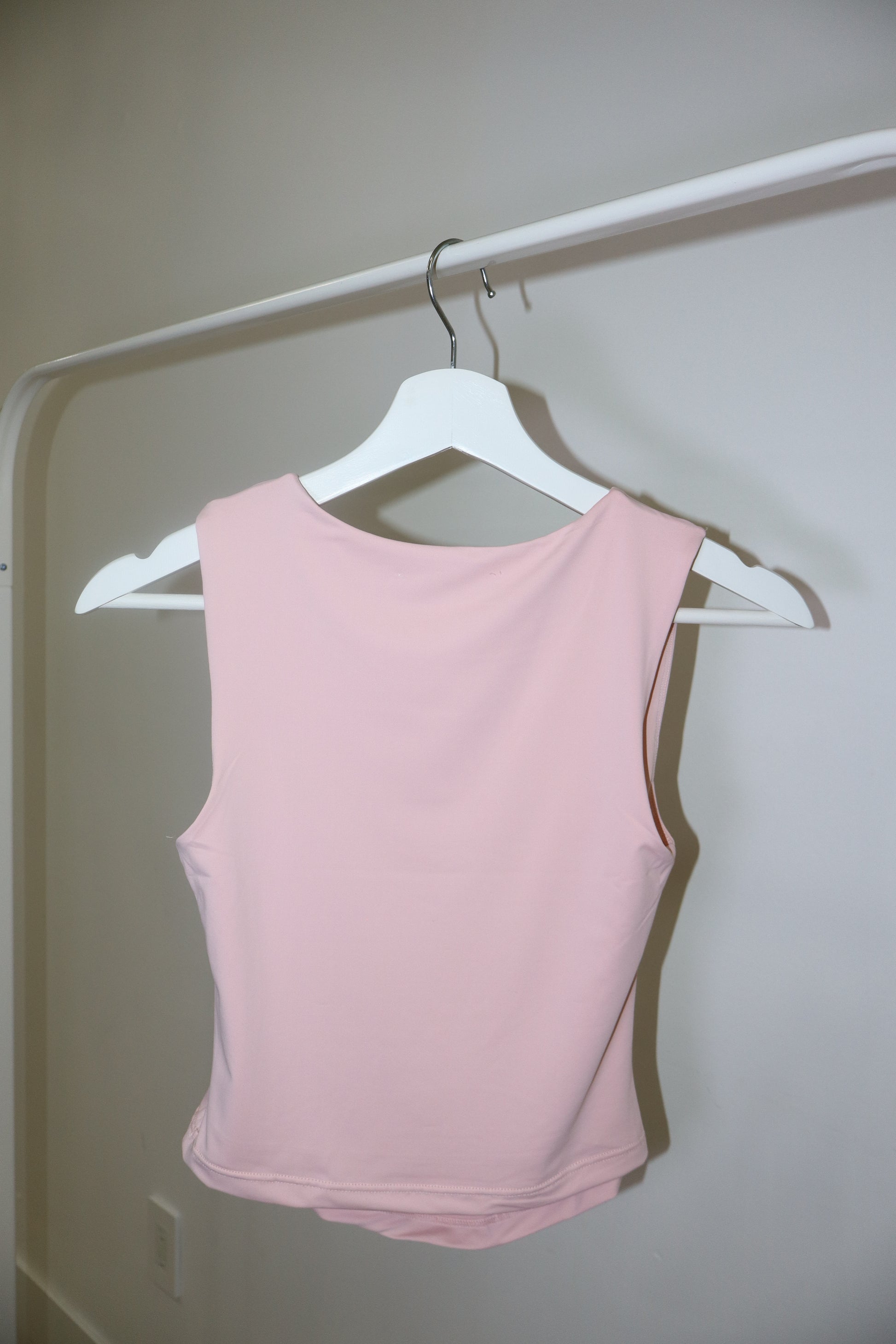 Contour Draped Jersey Boatneck Top